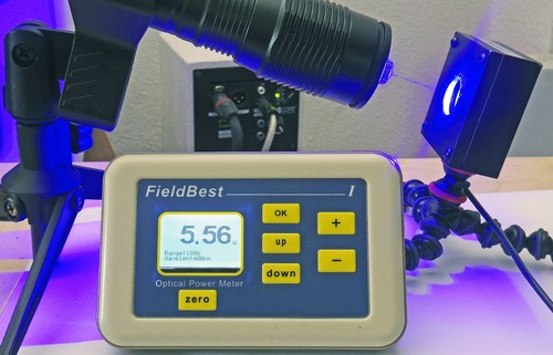 Modulo laser blu 462nm - laser, 462nm-5,56w