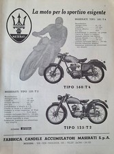 MOTO  MASERATI TIPO 125 160 -