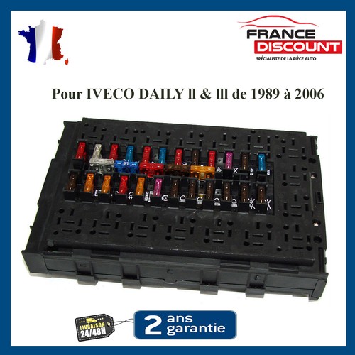Boîte fusibles pour - fusibles, iveco