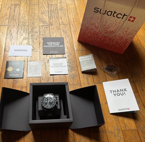 Swatch omega moonswatch - x,
