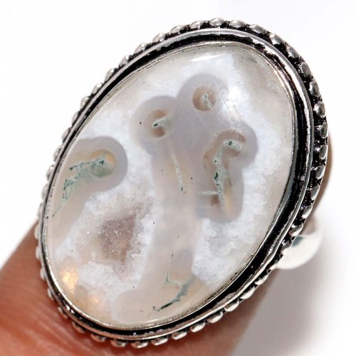 Anello agata albero placcato