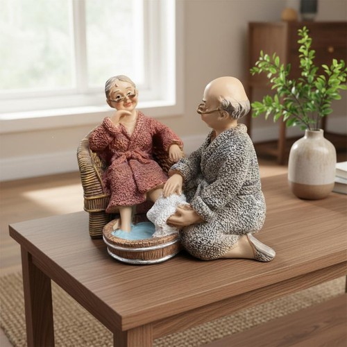 Figurina nonno nonna - figurina, e