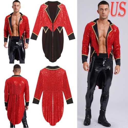 Costumi uomo paillettes circo