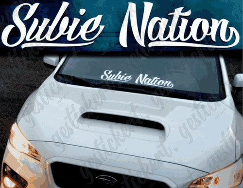 Adesivo subie nation - 1,