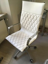 Kastel poltrona direzionale bianca 