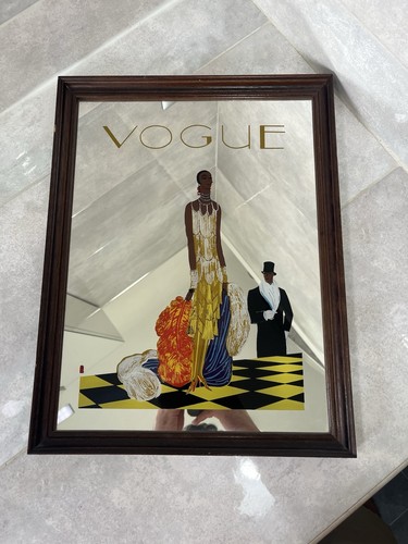 Quadro specchio vintage vogue - quadro,