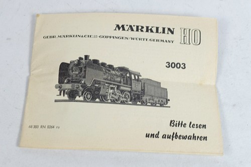 Märklin 3003 locomotiva - , a