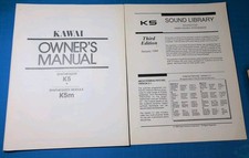 Kawai K5 Manuale d'uso/manuale