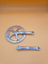 Manovella Campagnolo Record 172,5 mm 53/39 denti crank set vintage anni 90 8 scomparti epoca