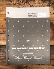 Marantz Model 3250B Preamplificatore/Preamplificatore Manuale di servizio *Originale*