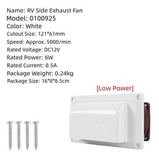 Ventilatore di Scarico 12 Volt