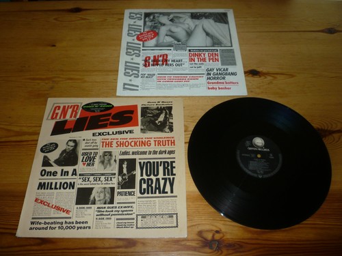 Guns roses lies - gn'r, vinyl