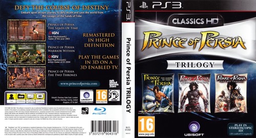 Prince persia trilogy - of, ps3