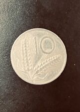 moneta 10 lire 1953 italiana