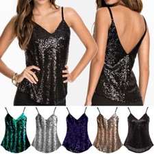 Canotta donna glitter