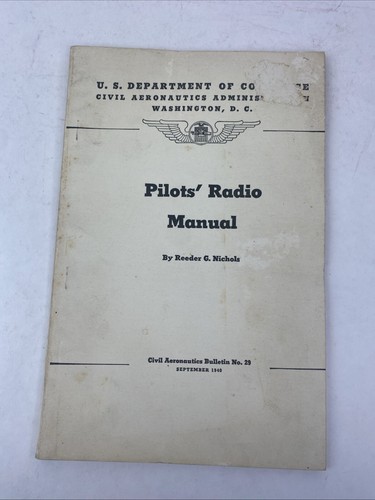 Vintage pilots radio - vintage:,
