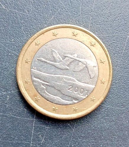 Moneta rara euro finlandia - moneta,