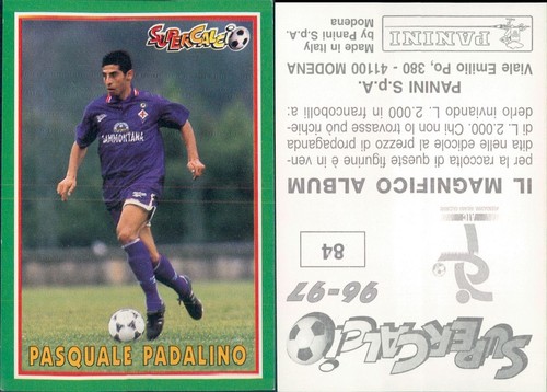 Figurina calciatori panini - figurina,