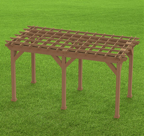 Garden pergola 002 woodworking - garden,