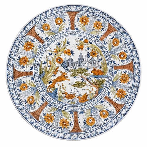 Grande piatto ceramica