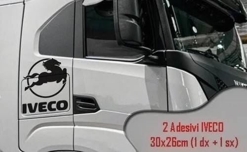 Iveco coppia adesivi - coppia, (1dx
