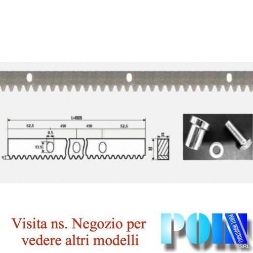 Cremagliera universale - universale, in