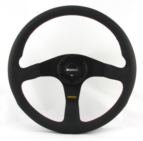 Volante sportivo pelle momo - in,