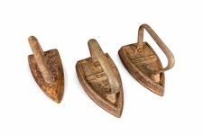 Set of 3 Antique Cast Iron