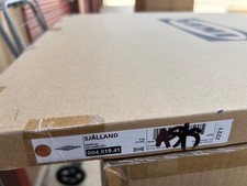 Ikea SJALLAND Tavolo/Sottotelaio, Esterno Grigio Chiaro/Marrone Chiaro - NUOVO