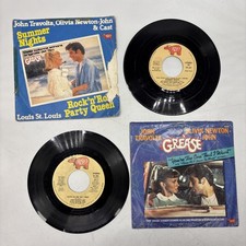Travolta Newton John You're the one that - Summer Nights Grease 45 giri RSO 1978