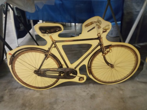 Cartonato bici vintage - cartonato,