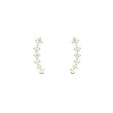 Orecchini Tennis con Zirconi