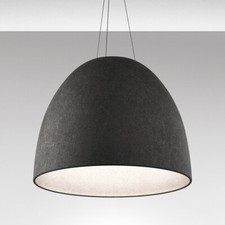 Artemide Lampada a sospensione Artemide Architectural Nur Acustica Antracite Alluminio Grigio