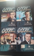 007 - lotto 4 dvd platinum collection slipcase - come nuovi  (PG64)
