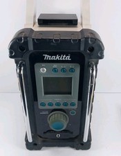 Makita BMR100 cantiere radio AM/FM AUX 18V stereo senza adattatore CA senza batteria testata