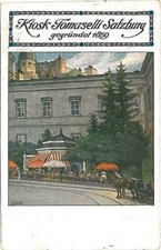 20004 - Cartoline - AUSTRIA Austria - SALISBURGO Edicola Tommaselli 1924