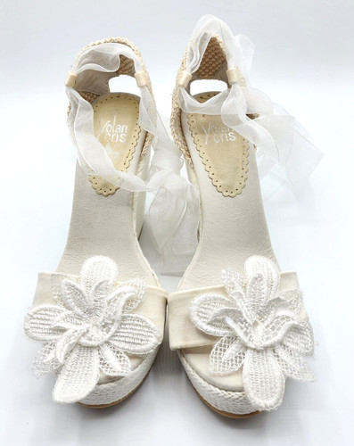 Scarpe sposa yolan cris - scarpe,