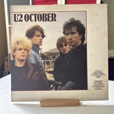 U2 ‎– October Vinyl LP