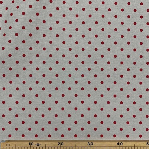 Tessuto panama shabby pois - shabby,