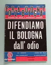 FORZA BOLOGNA  ott. - nov. 1964 anno I n° 4 rivista ufficiale Bologna FC 1909