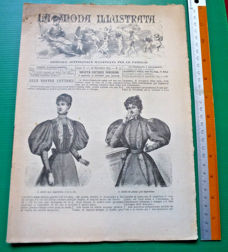 Moda illustrata giornale - la,