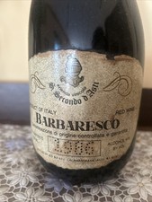 Vino Vintage Barbaresco Anno