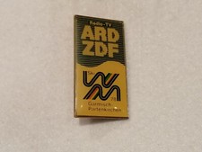 PIN RADIO TV ARD ZDF ALPINE SKI weltmeister schaften 78 garmisch partenkirchen