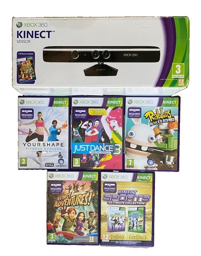 Xbox 360 kinect boxed - 360, +