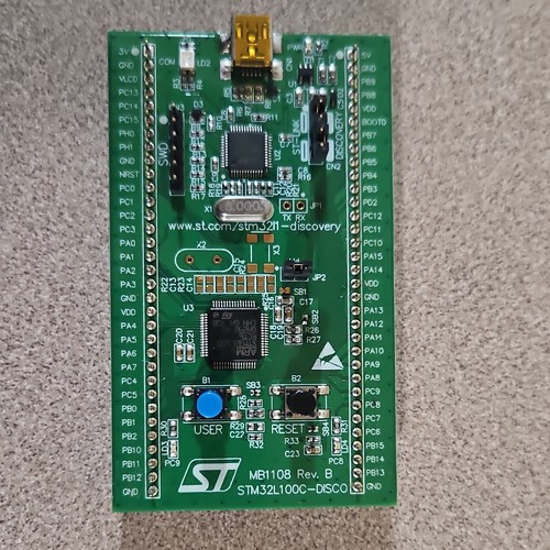 Stmicroelectronics stm32l100c - stmicroelectronics,