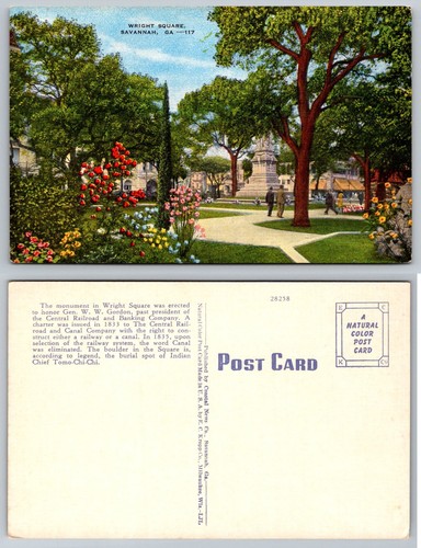 Cartolina wright square - wright,