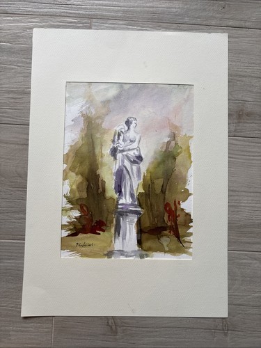 Statua nel parco - nel,