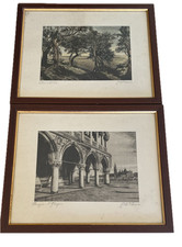 Coppia di incisioni originali