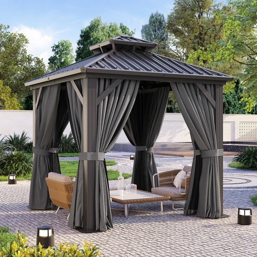 Aluminum frame hardtop - aluminum, gazebo