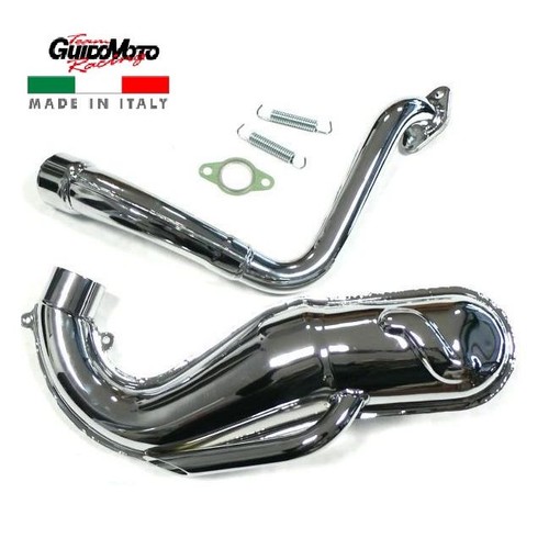Marmitta proma cromata vespa - marmitta,